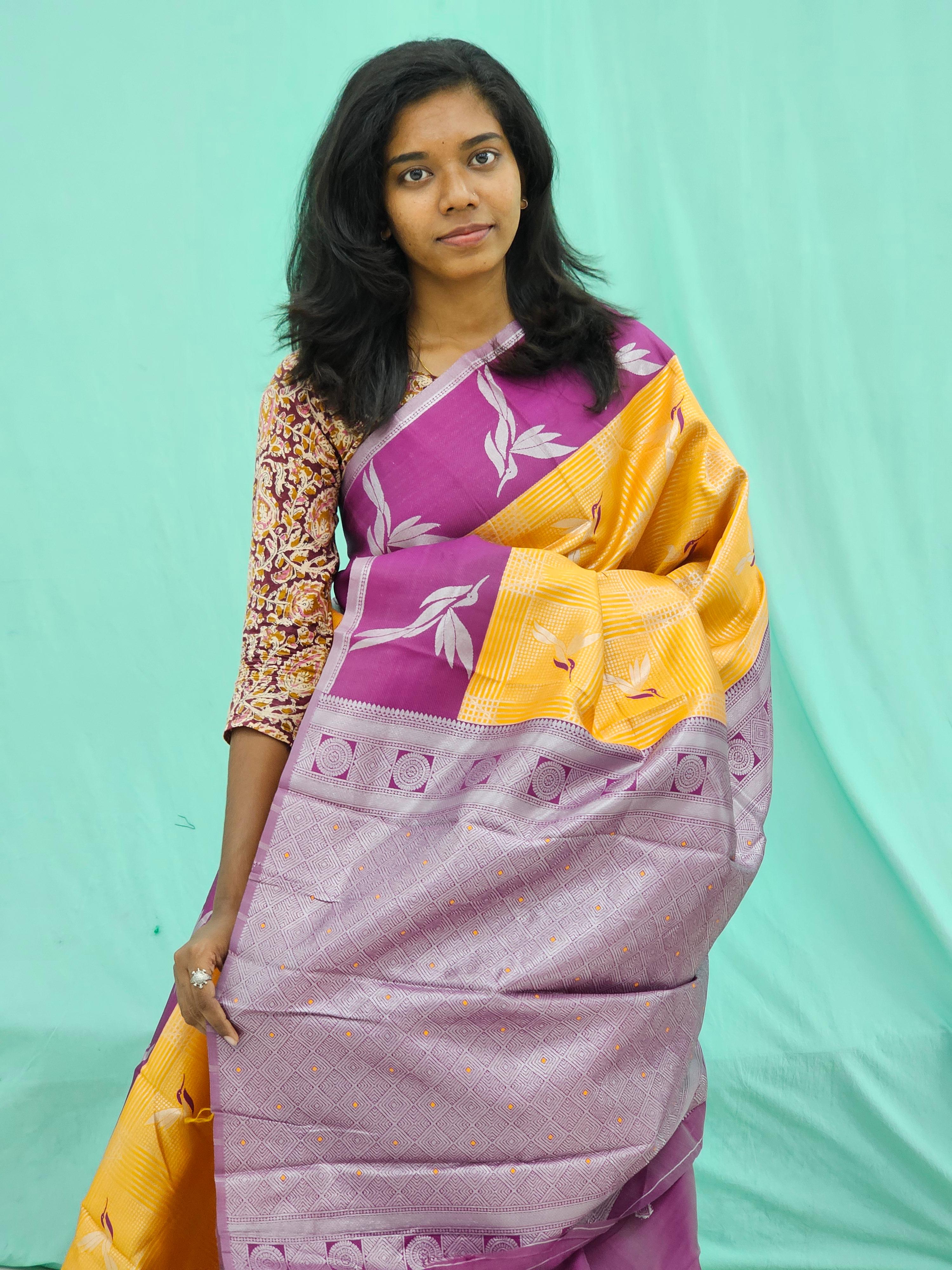 Kanchipuram Blended Gifted Silk Sarees 001 - product image